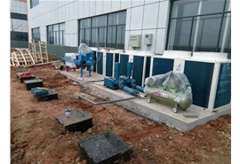 地埋污水處理現(xiàn)場(chǎng)