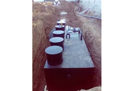 安徽地埋污水處理安裝現(xiàn)場(chǎng)